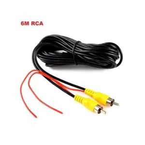 Cablu video de 6 metri Tata-Tata pentru camere marsarier RCA-TT-6M - 