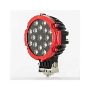 Proiector LED Auto Offroad 51W/12V-24V, 3740 Lumeni, Rosu, Spot Beam 30 Grade - 
