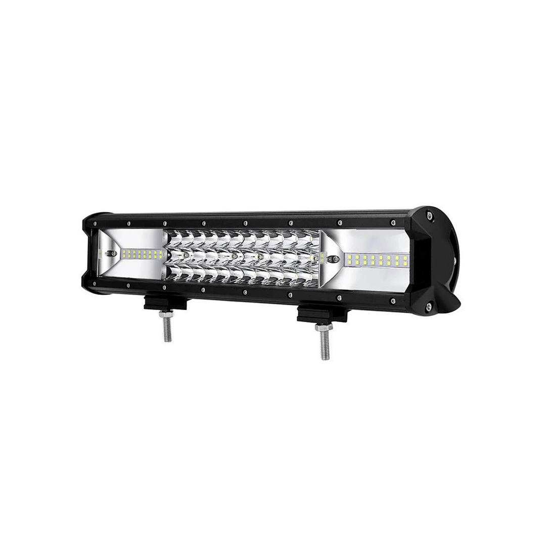 LED Bar Auto 216W, leduri pe 3 randuri, 12V-24V, 15120 Lumeni, 15,5″/39,4 cm, Combo Beam 12/60 Grade - 