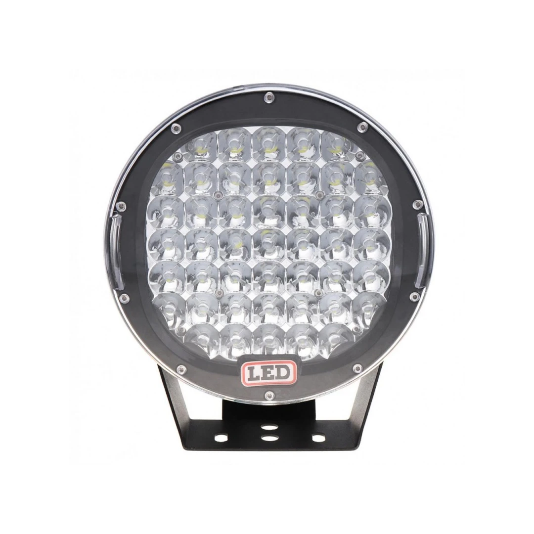 Proiector LED Auto Offroad 225W, 12V-24V, 18000 Lumeni, Rotund, Spot Beam 30 Grade - 