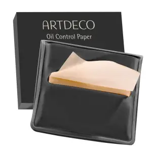Foite pentru ten cu efect matifiant de eliminare a excesului de sebum, Artdeco Oil Control paper, 1 buc - 