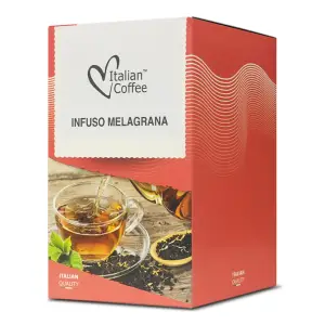 Ceai de Rodie, 12 capsule compatibile Dolce Gusto, Italian Coffee - 