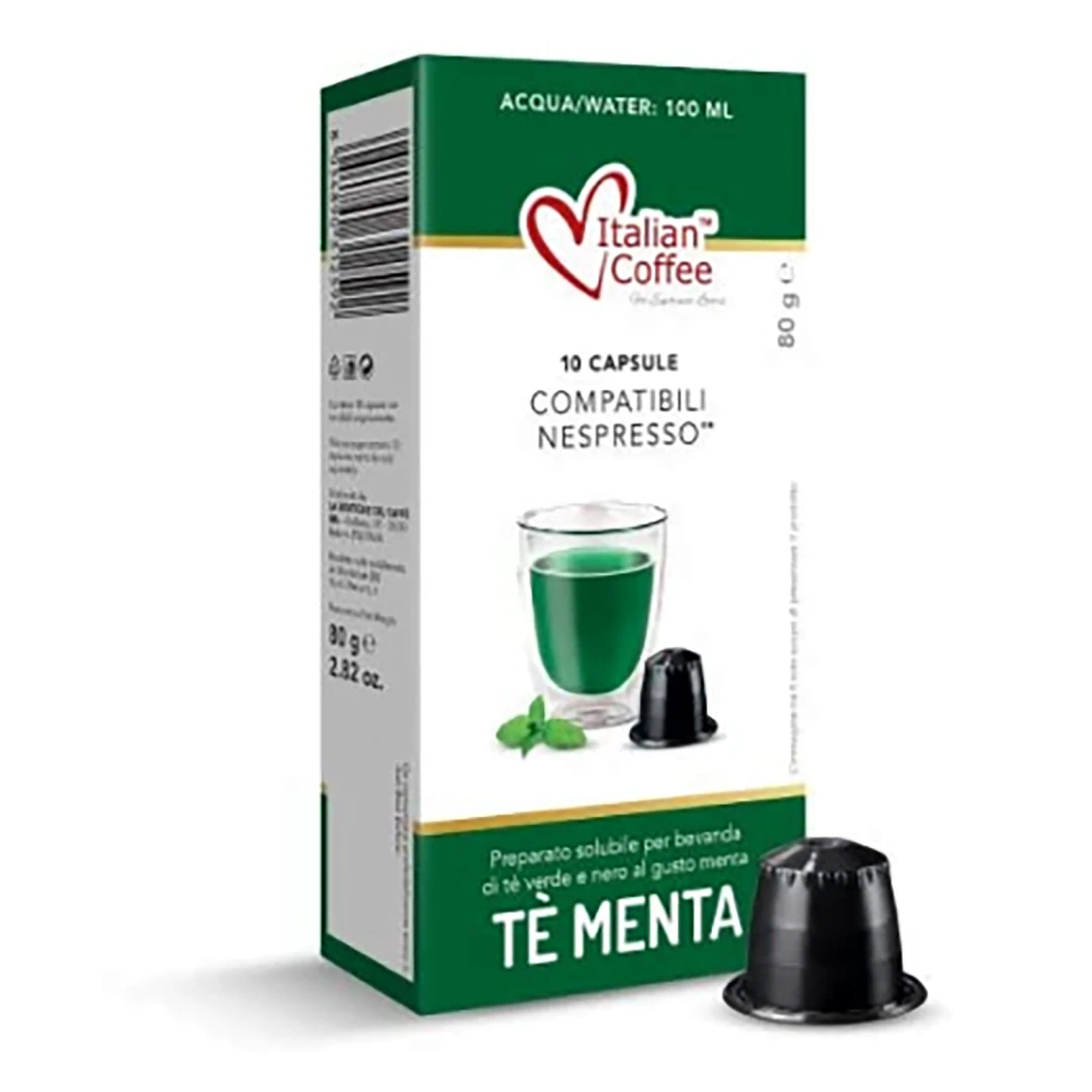 Ceai de Menta, 60 capsule compatibile Nespresso, Italian Coffee - 