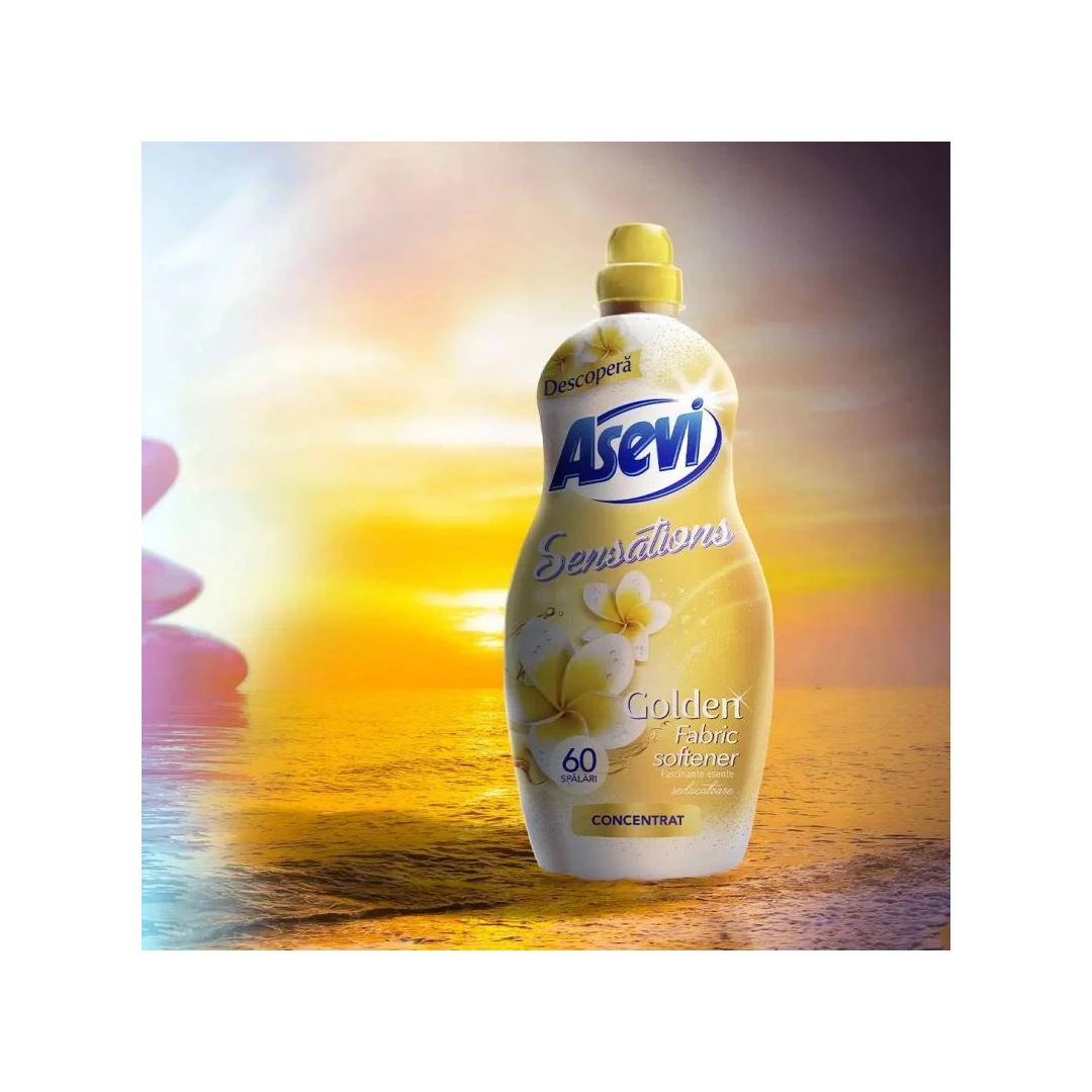 Balsam de rufe Asevi Sensations Sensations Golden, 60 Spalari, 1.44 litri - 