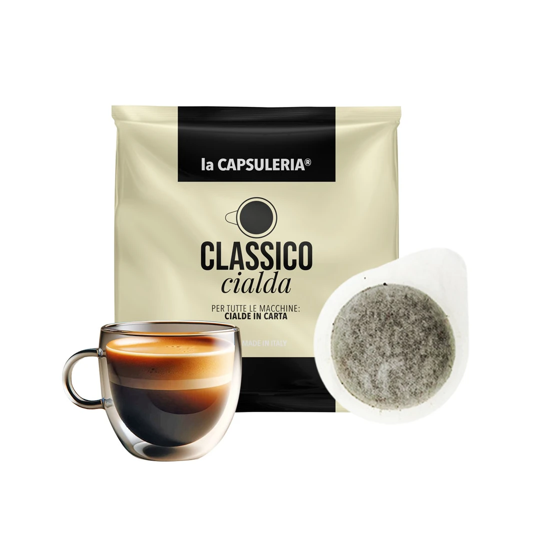 Cafea Classico, 10 paduri compatibile ESE44, La Capsuleria - 