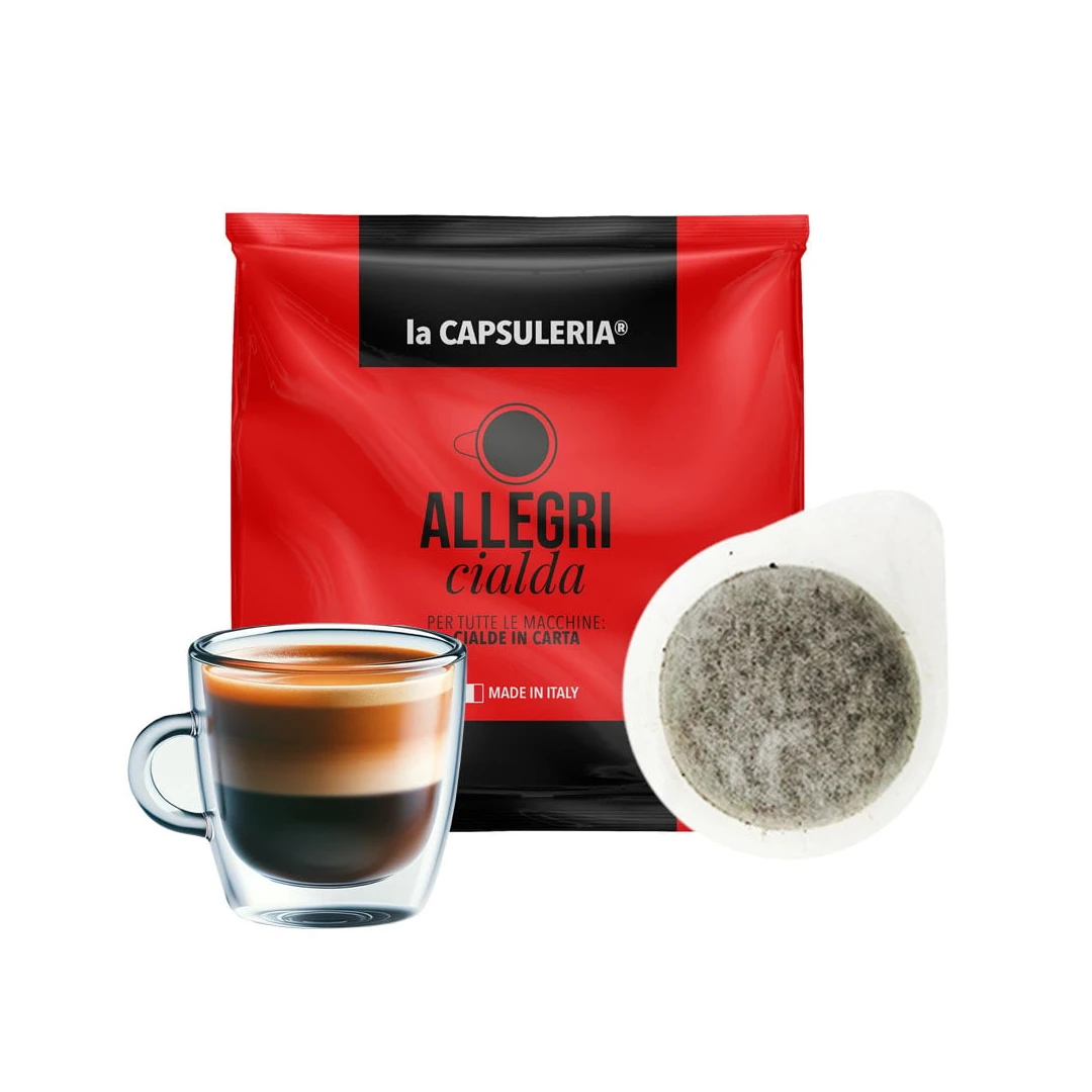 Cafea Allegri, 10 paduri compatibile ESE44, La Capsuleria - 