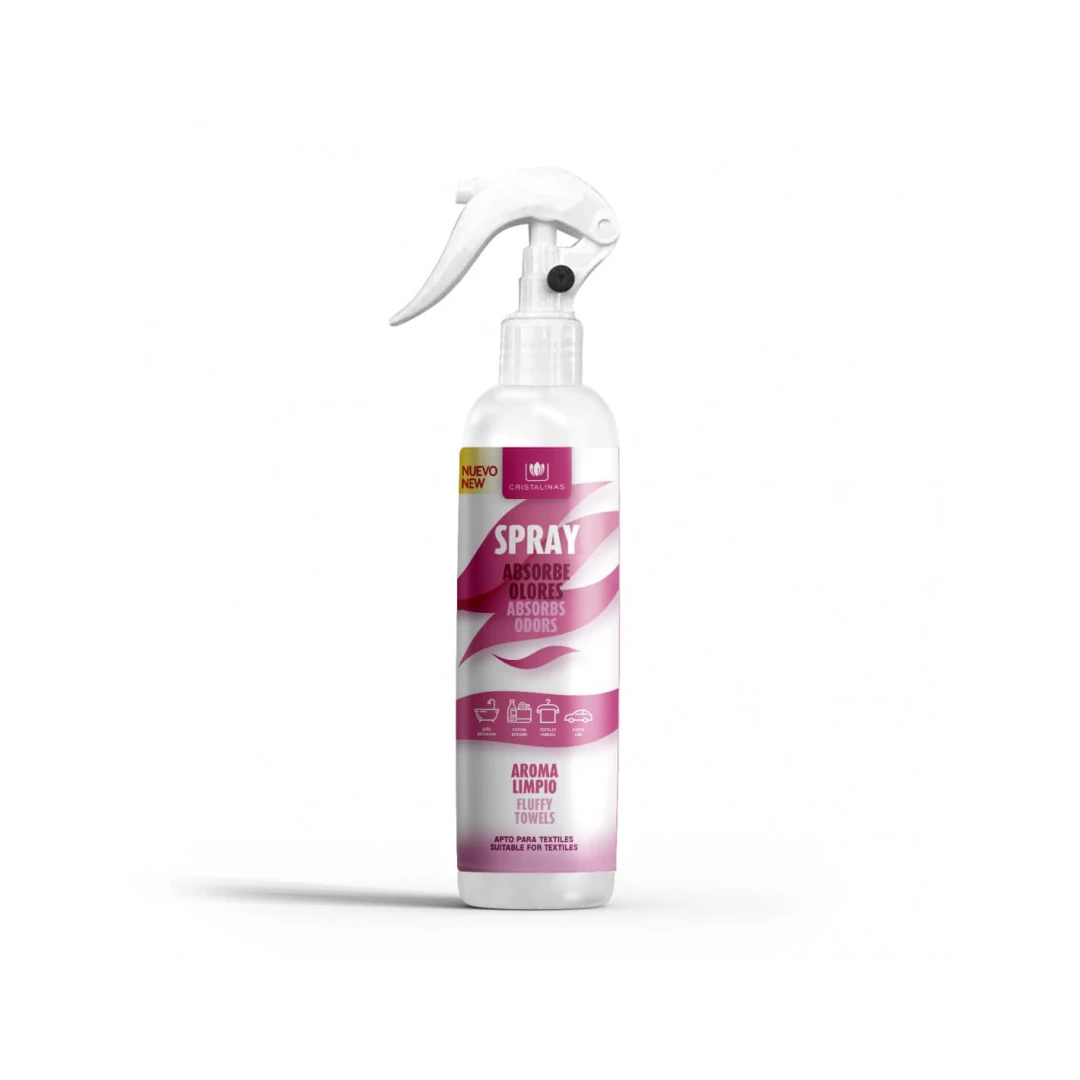 Spray "Absoarbe mirosurile" Cristalinas - Aroma limpio 250 ml - 