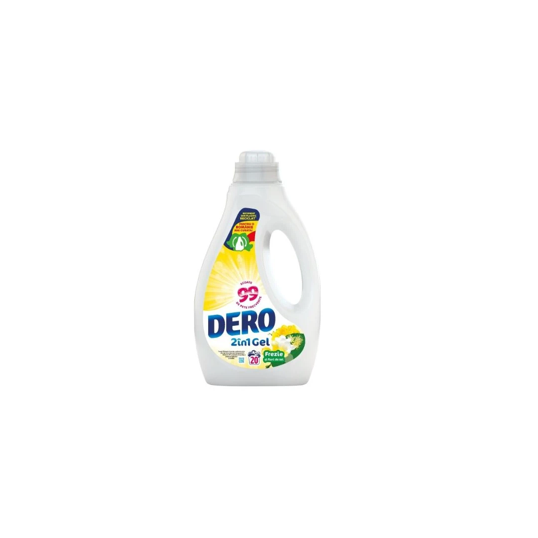 Detergent lichid Dero 2in1 Frezie, 20 spalari, 1L - 