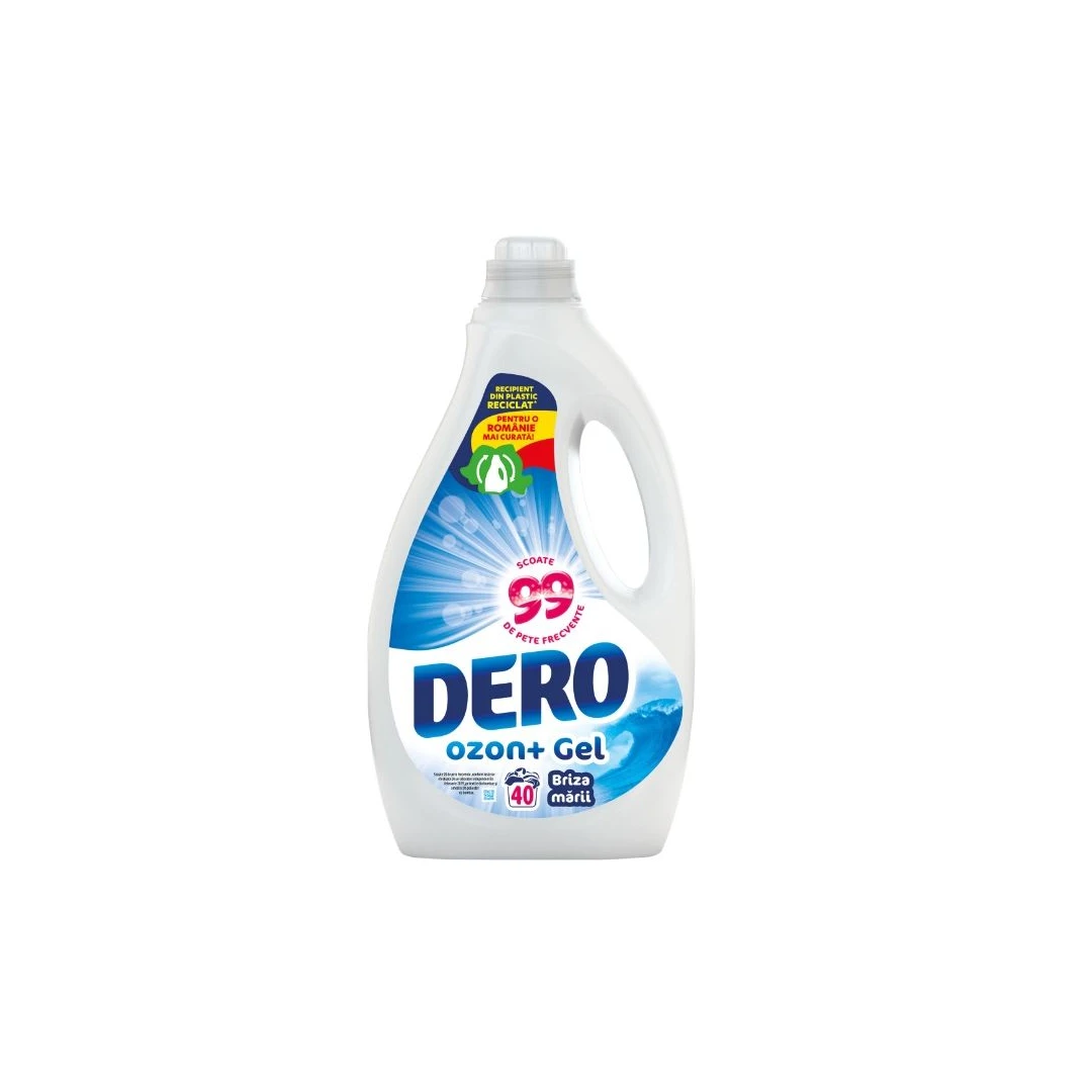 Detergent lichid Dero Ozon+ Briza Marii, 40 spalari, 2L - 