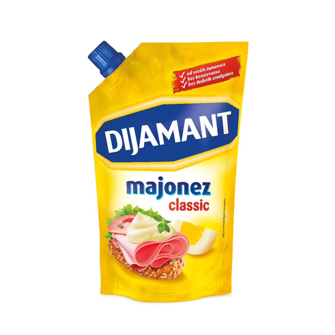 Sos de maioneza clasica 78% grasime, Dijamant, 285ml - 