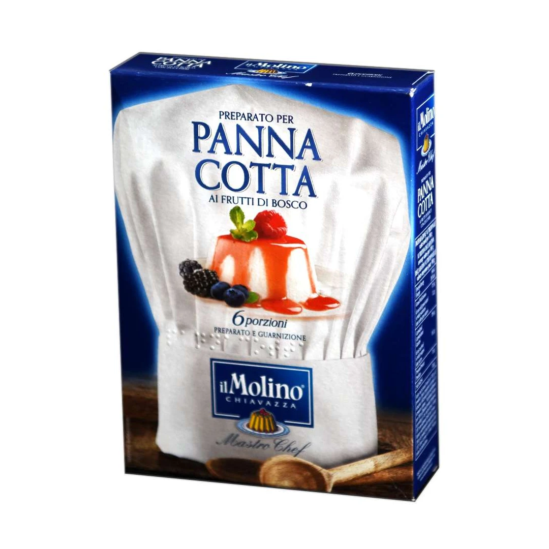 Mix pentru desert Panna Cotta cu fructe de padure Chiavazza 100g - 