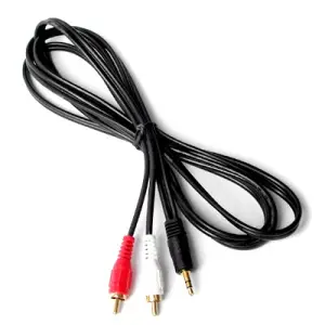 Cablu audio; JACK 3.5 M la 2xRCA M; 5m - 
