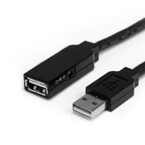 Cablu PC; USB 2.0 M la USB 2.0 F; 3m - 