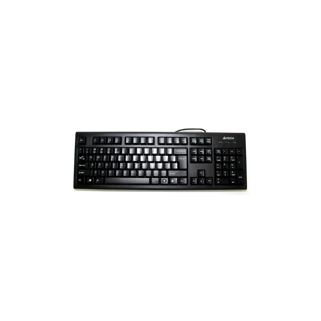 Tastatura A4TECH; model: KR-85; layout: US; NEGRU; USB - 