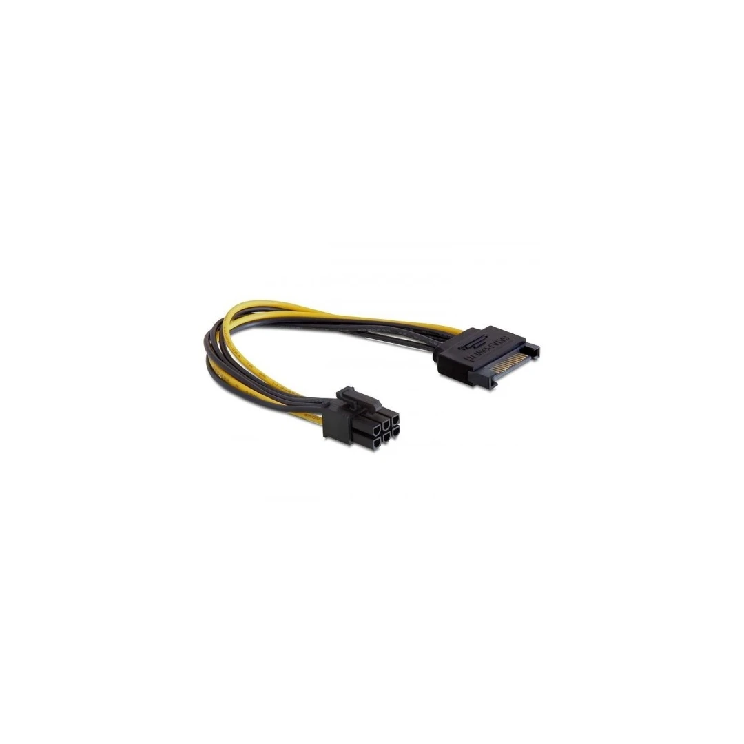 Cablu PC; SATA M la mufa PCI-E 6 pini; 0.2m - 