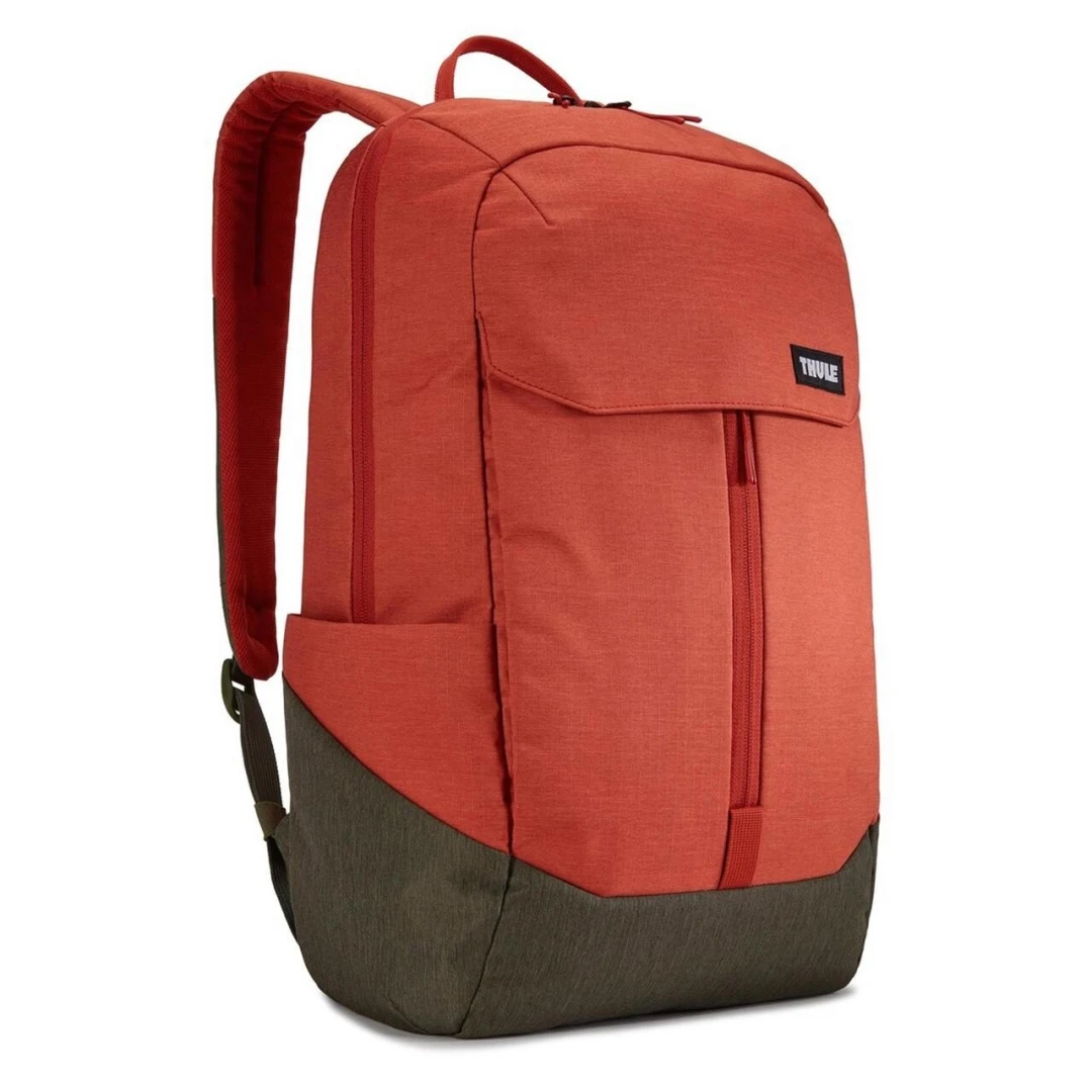 Rucsac urban cu compartiment laptop Thule LITHOS Backpack 20L, Rooibos/Forest Night - 