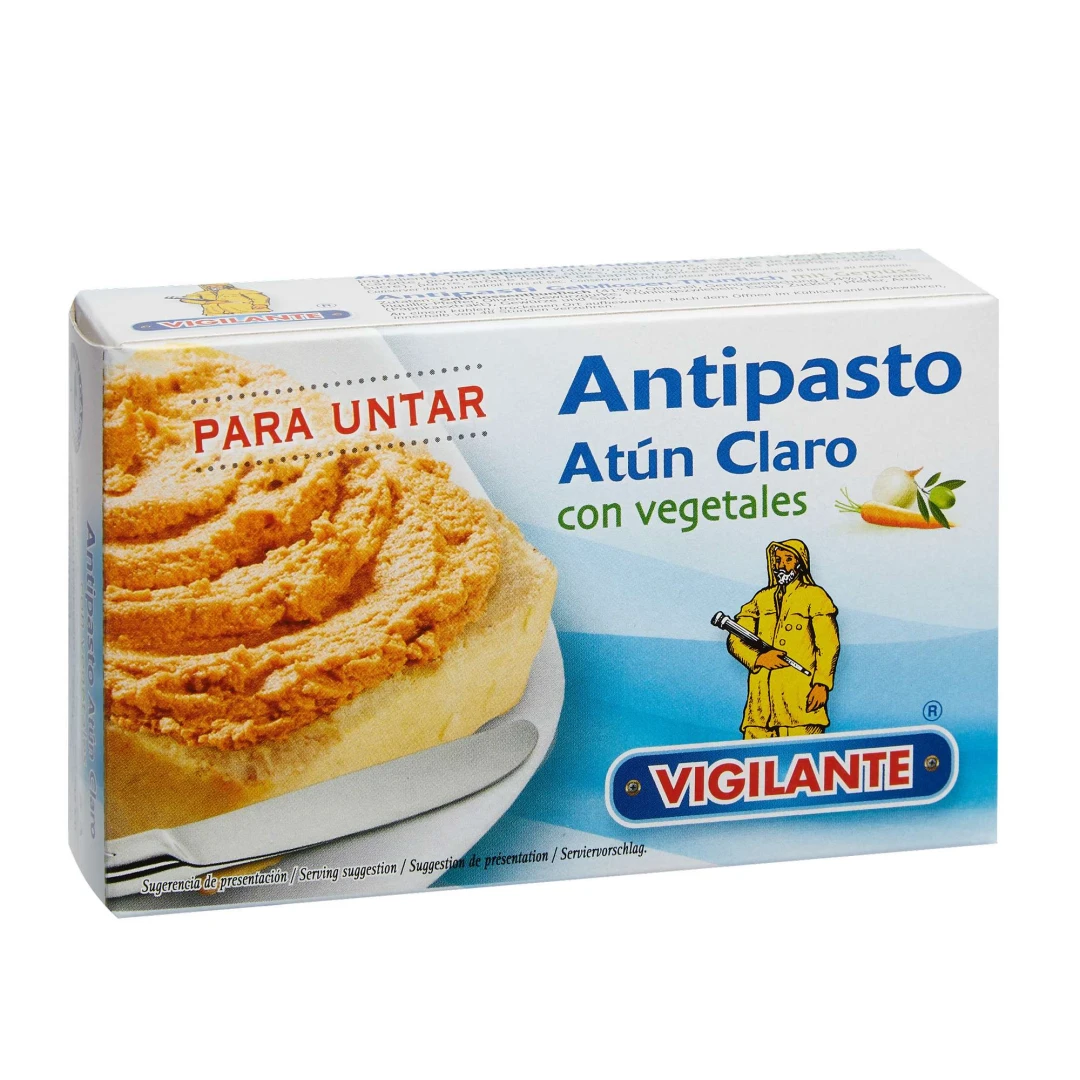 Pasta de ton Yellowfin cu legume Vigilante 115g - 