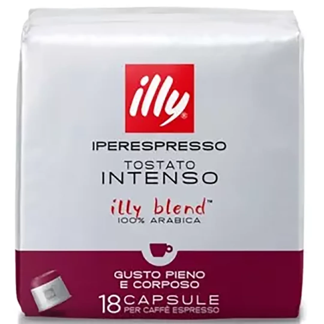 Cafea Illy Intenso,108 capsule compatibile cu Illy Iperespresso Original - 