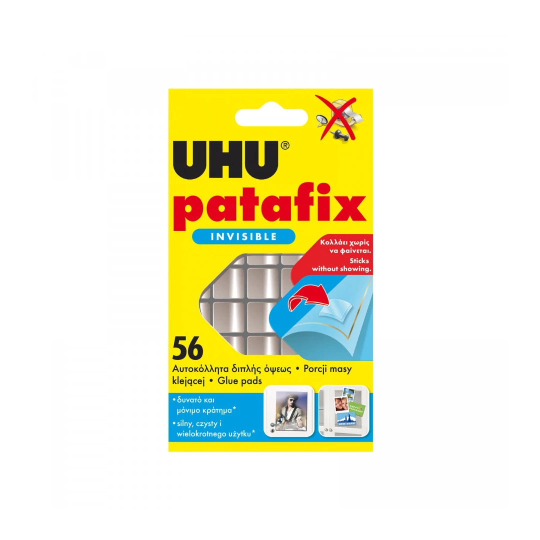 UHU Patafix - lipici plastic invizibil - 56 buc / pachet - 