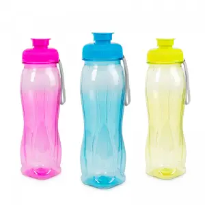 Sticlă sport - plastic, transparent - 750 ml - 