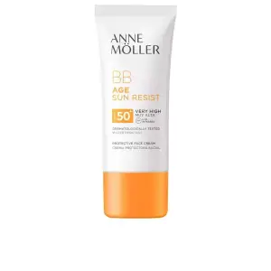 Crema faciala cu protectie solara pentru tenul sensibil, Anne Möller Age sun resist BB cream SPF50+, 50 ml - 