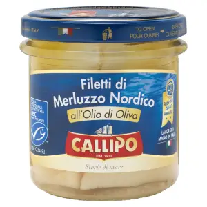 File de cod Callipo 150g (borcan) - 