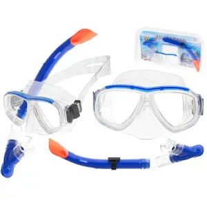 Set Masca + Snorkel pentru inot si scufundari, pentru adulti si adolescenti, dimensiune universala, reglabila - 