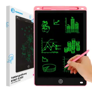 Tableta grafica de 10" pentru copii, culoare Roz, AVX-WT-RYMT-8.502-PINK - 