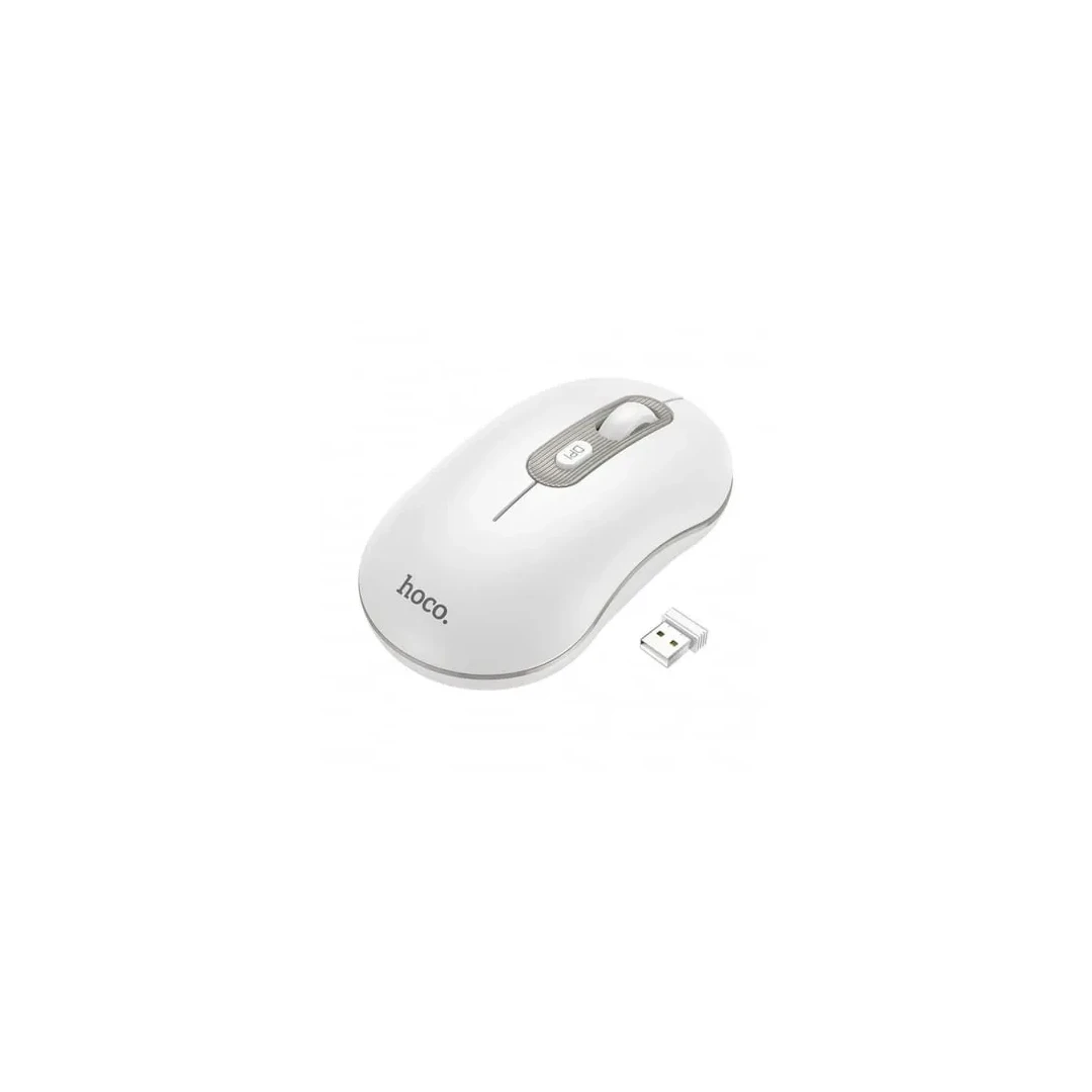 Mouse Wireless  1000-1600 DPI Hoco (GM21) Alb - 