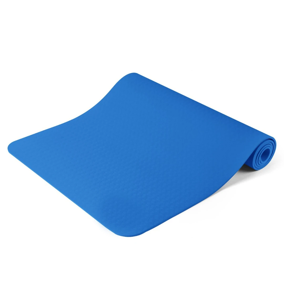 Saltea yoga cu geanta cadou, Albastru - 