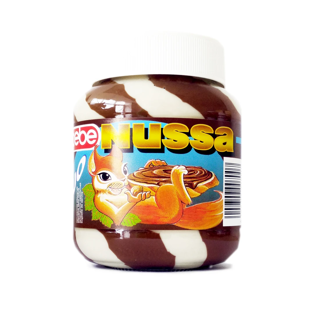 Crema tartinabila de ciocolata Nussa Duo 400g - 