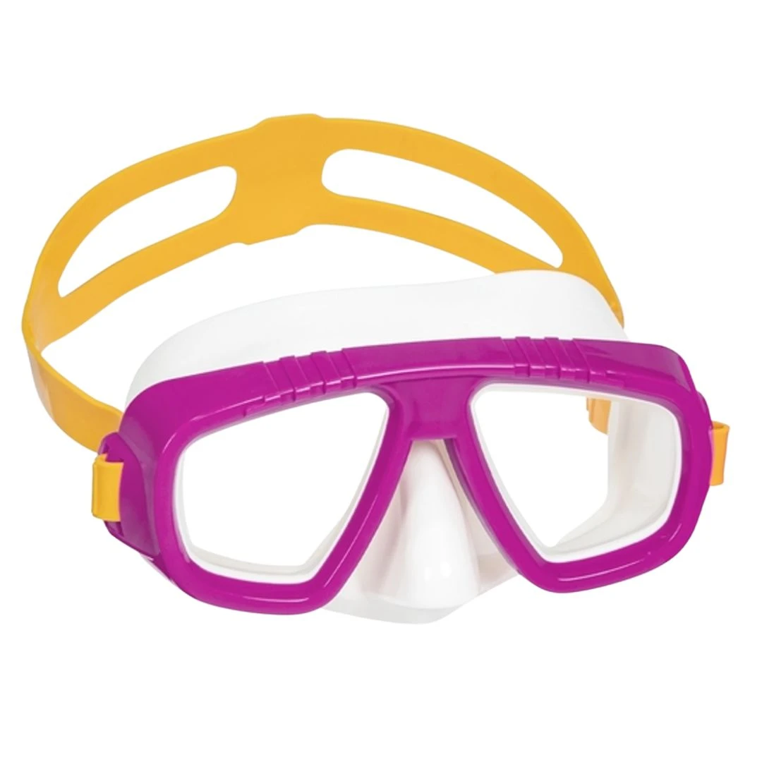 Ochelari de tip Masca pentru inot si scufundari, pentru copii, varsta 3+, culoare Roz - 