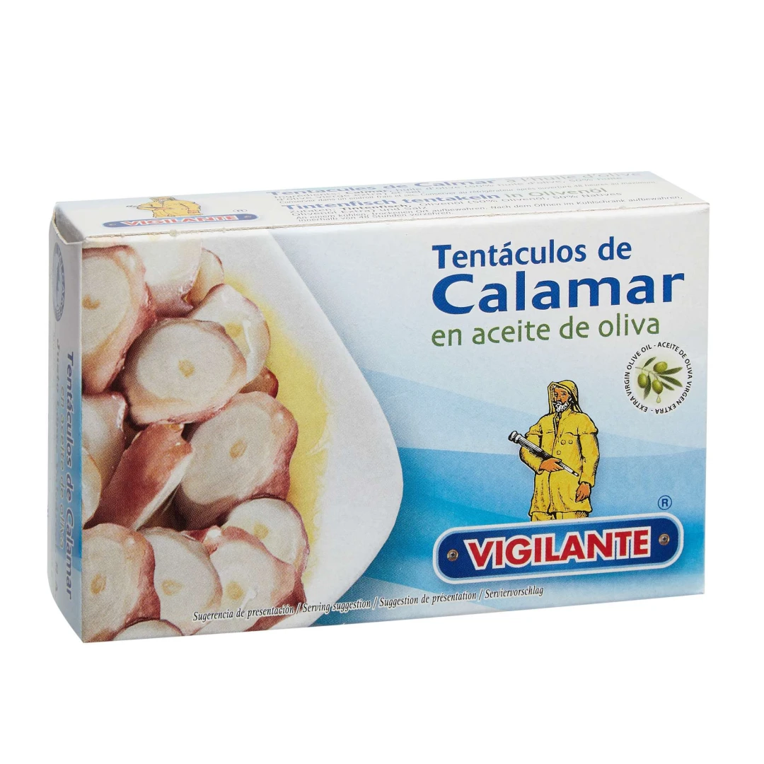 Calamar in ulei vegetal 115g Vigilante - 