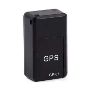 GPS tracker mini, monitorizare vocala, Gonga® Negru - 