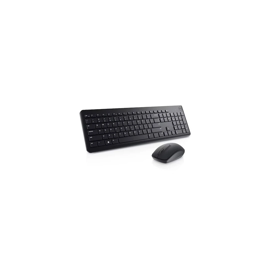 Kit Tastatura + Mouse DELL; model: KM 3322W; layout: UK; NEGRU; USB; WIRELESS; MULTIMEDIA - 