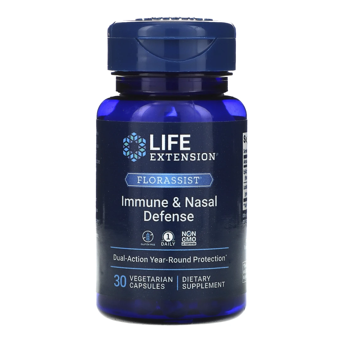 Supliment Alimentar FLORASSIST Immune & Nasal Defense 30 capsule - Life Extension - 