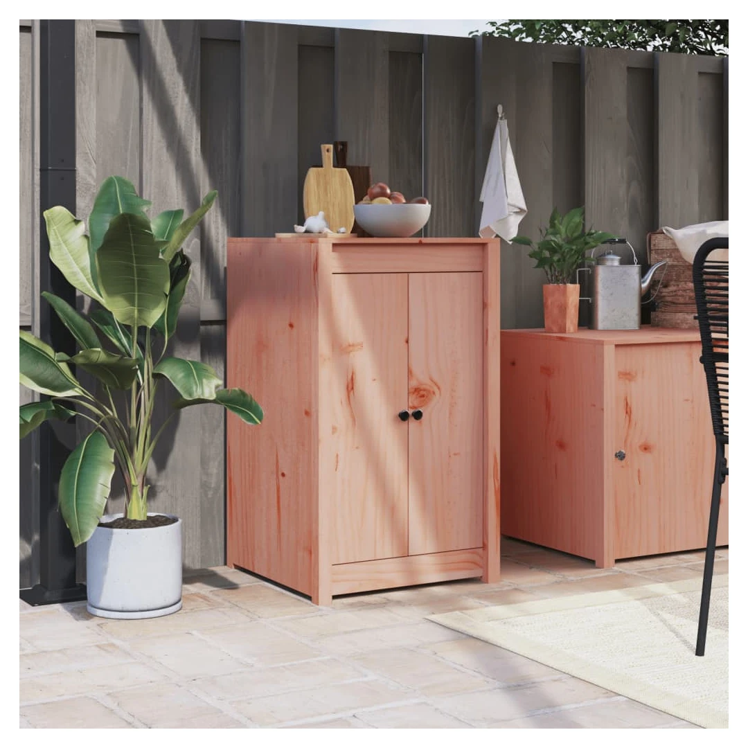 Dulap de bucătărie de exterior, lemn masiv douglas - Creați o bucătărie în aer liber cu acest dulap de bucătărie de exterior, din lemn, conform dorințelor dvs. și bucurați-vă de confort în grădină. Lemn...