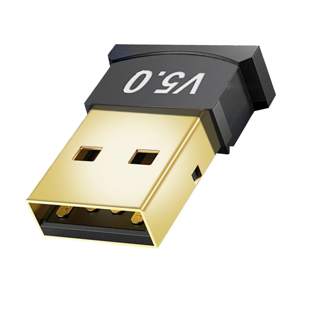 Adaptor Dispozitiv USB Bluetooth 5.0 pentru PC/Laptop - Negrru - 