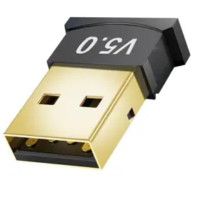 Adaptor Dispozitiv USB Bluetooth 5.0 pentru PC/Laptop - Negrru - 