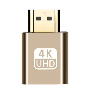 Adaptor Emulator HDMI 4k, Compatibilitate Windows/Mac OS/Linux - Auriu - 