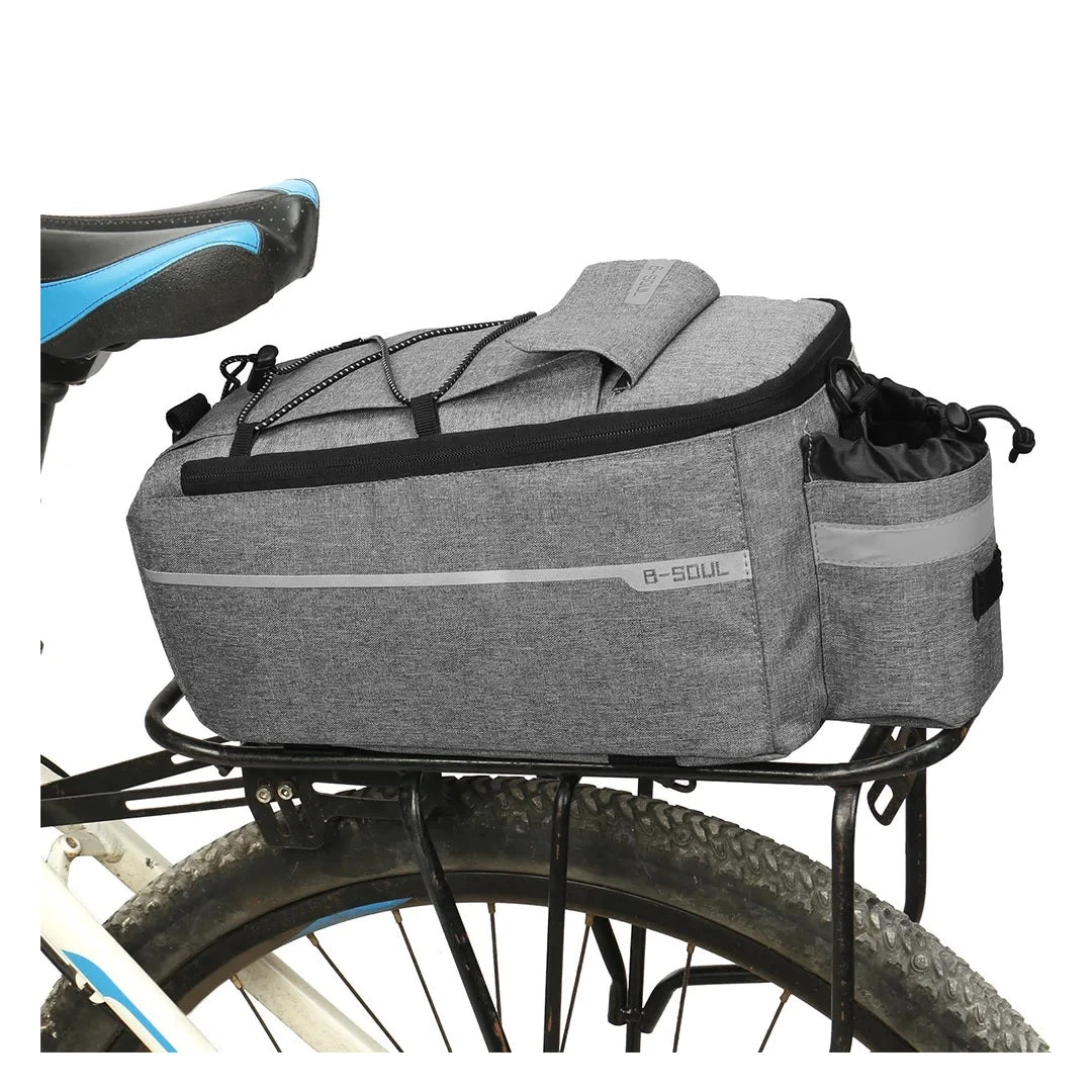 Geanta termica pentru bicicleta, Montare pe portbagaj, Gri - Gri - 
