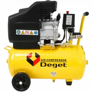 Compresor de aer industrial 24L 1.2kW 200 l/min DEGET BM15-24 V81150 - 
