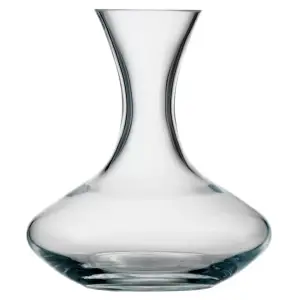 Carafa din sticla clara, Decanter cu volum de 750 ml pentru aerarea vinului rosu - 