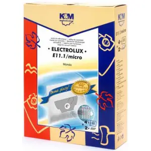 Sac aspirator Electrolux Mondo, sintetic, 4X saci + 2 filtre, K&M - 