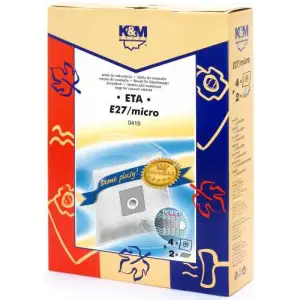 Sac aspirator ETA 419, sintetic, 4X saci + 2 filtre, K&M - 