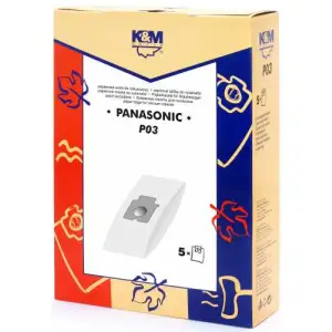 Sac aspirator Panasonic C-20E, hartie, 5X saci, K&M - 