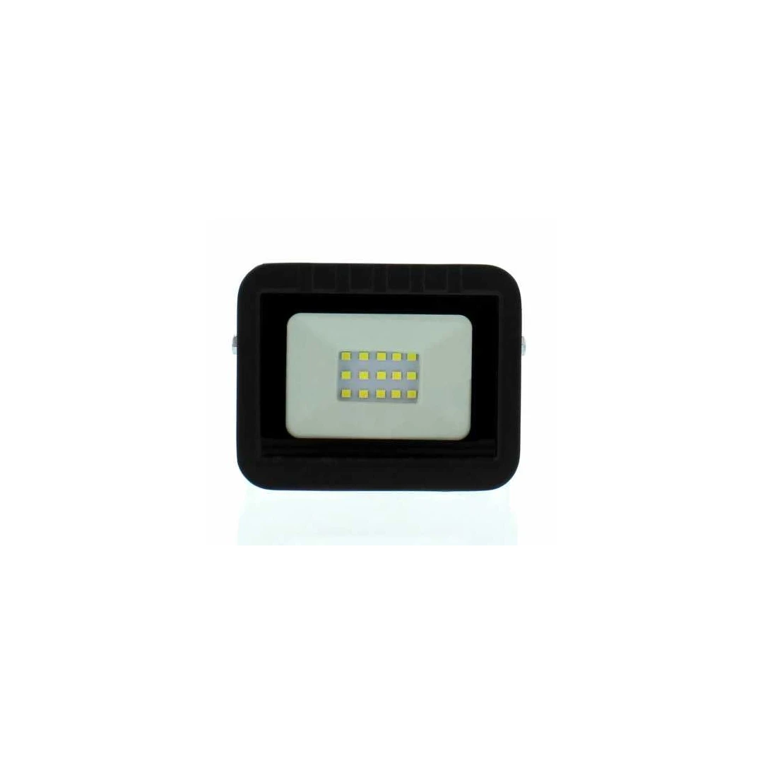 Proiector LED 10W 800lm IP65 6500K negru Well - 