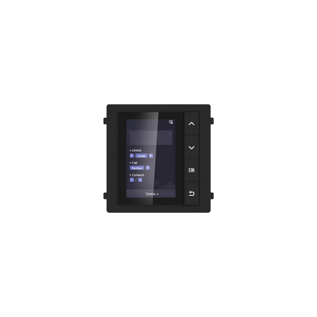 Modul afisaj LCD TFT pentru Interfon modular - HIKVISION DS-KD-DIS - 