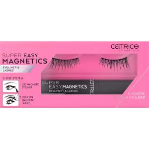 Set gene false magnetice si tus de ochi magnetic, Catrice Super Easy Magnetics eyeliner&lashes, 020 extreme attraction - 