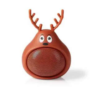 Boxa portabila Nedis, Bluetooth, Redare pana la 3 ore, Hands-free, Rudy Reindeer - 